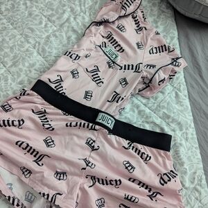 Juicy Couture Pink Pajama Set